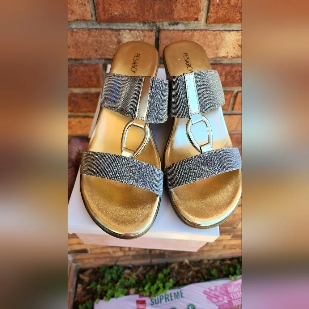 Pesaro Wedge Sandals - Picture 5 of 10